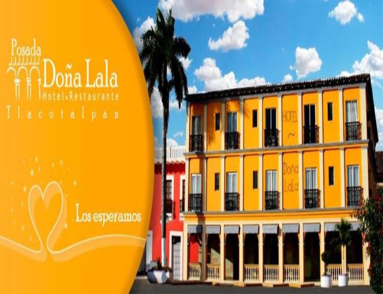 Hotel Posada Dona Lala Tlacotalpan Eksteriør bilde